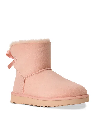 Ugg Women's Mini Bailey Bow Ii Boots In Pink