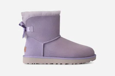 Ugg ® Women's Mini Bailey Bow Ii Water-resistant Boot In Warm Lilac