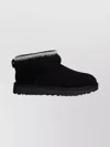 Ugg Woman "classic Ultra Mini Maxi Curly" Shoes In Black