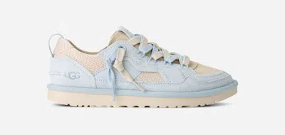 Ugg ® Women's Minimel Suede/textile Shoes In Sky Blue/sea Salt
