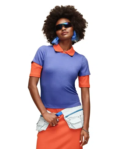 Ugg Women's Miriam Crewneck Baby T-shirt In Blue