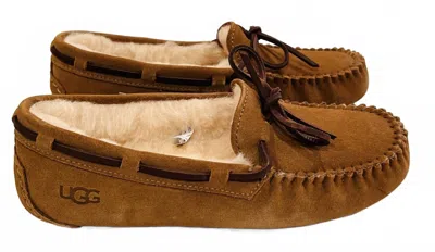 Ugg Women's Moccasin Slip-on Shoes In Chestnut In Pink