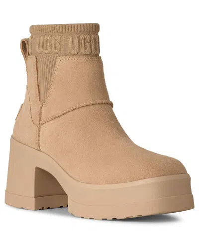 Ugg Women's Moxy Block Heel Chelsea Boots In Sand