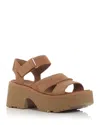 Ugg Women's New Heights Ankle Strap Platform Sandals In Che