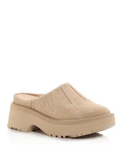 Ugg Women's New Heights Sunwave Clogs In Mustard Seed