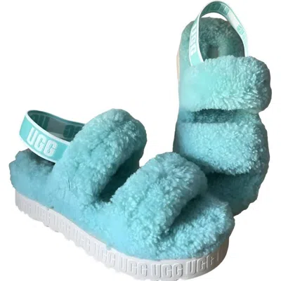 Ugg Women's Oh Fluffita Sandals In Blue