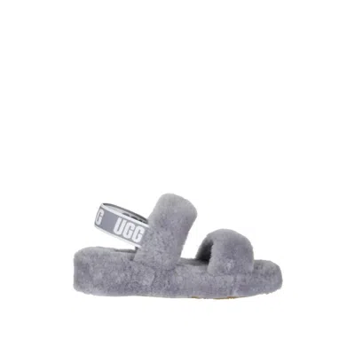 Ugg Women's Oh Yeah Slides In Soft Amethyst In Multi