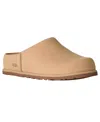 Ugg Silk Lace Slippers Rubber Sole Design In Brown