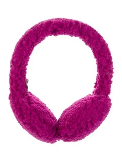 Pre-owned Ugg Women's Pink Earmuffs