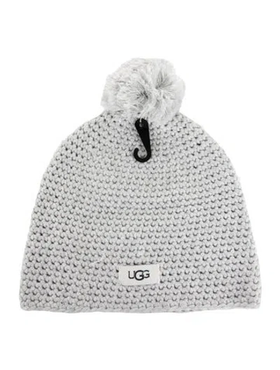 Pre-owned Ugg Women's Polyester Beanie W/tags In Grey
