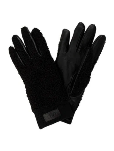 Pre-owned Ugg Women's Polyester Gloves W/tags In Black