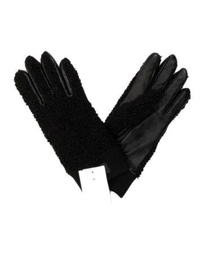 Pre-owned Ugg Women's Polyester Gloves W/tags In Black