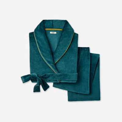 Ugg ® Women's Raechelle Wrap Set Fleece/recycled Materials Bottoms In Saltwater/avocado In Green