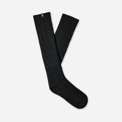 Ugg ® Women's Rensa Cable Knit Knee High In Black