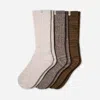Ugg Rib Knit Slouchy Crew In Multi