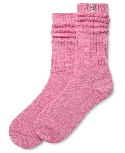 Ugg Women's Rib-knit Slouchy Crew Socks