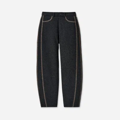 Ugg ® Women's Rina Barrel Pant Bottoms In Black Heather