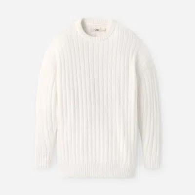 UGG ® WOMEN'S RIZ TOP RIB COZY KNIT TOPS IN CREAM