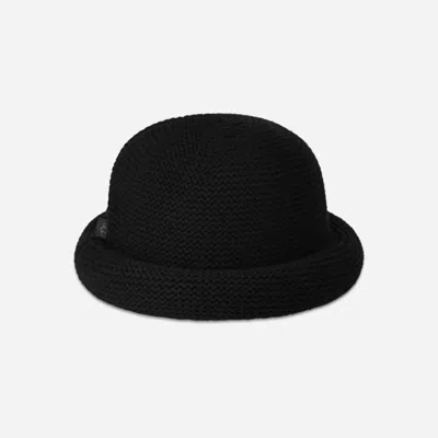Ugg ® Women's Rolled Knit Hat In Black