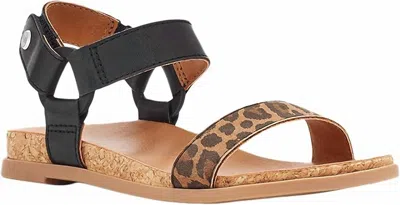 Ugg Women's Rynell Leopard Flat Sandals In Multi