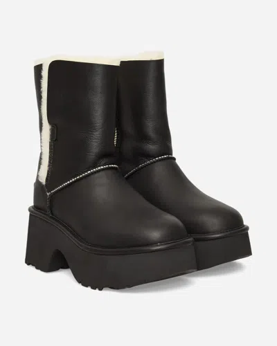 Ugg Women S Classic Esmee Leather Boots In Black