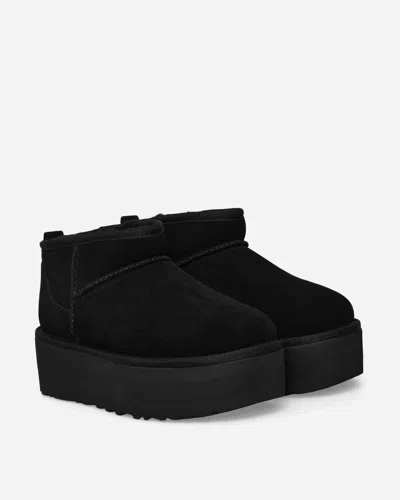 Ugg Women S Classic Ultra Mini Platform Boots In Black