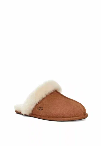 Ugg Scuffette Ii Slippers With Wool Lining Shoes In Brown