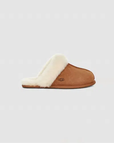 UGG WOMEN'S SCUFFETTE II SLIPPER IN CHESTNUT