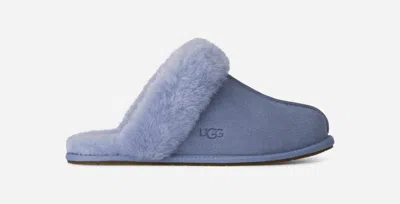 Ugg ® Women's Scuffette Ii Suede Sheepskin Slipper In Stormy Blue