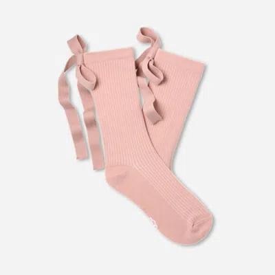 Ugg ® Women's Serenella Novelty Bow Cotton Blend In Dusk