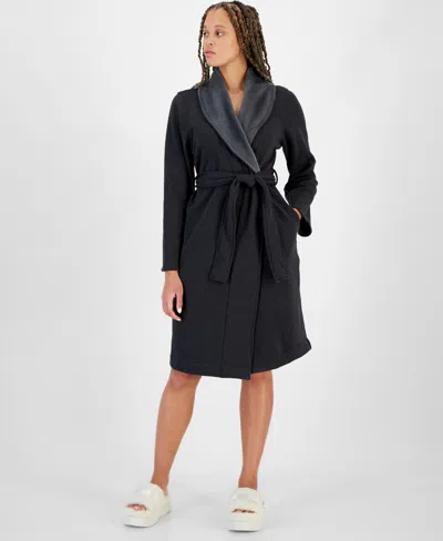 Ugg Women's Shawl-collar Duffield Long-sleeve Bath Robe