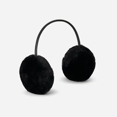 Ugg ® Women's Sheepskin Slim Band Earmuff In Black