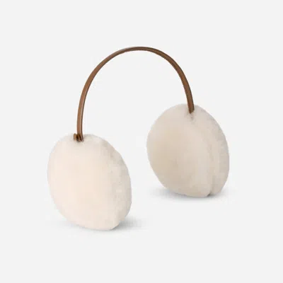 Ugg ® Women's Sheepskin Slim Band Earmuff In Chestnut