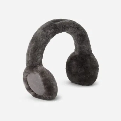 Ugg ® Women's Sheepskin Wireless Earmuff In Anchor Grey