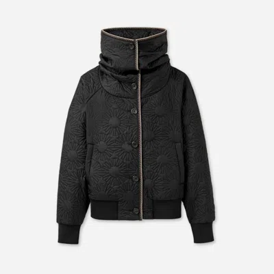Ugg ® Women's Solein Oversized-collar Jacket In Black