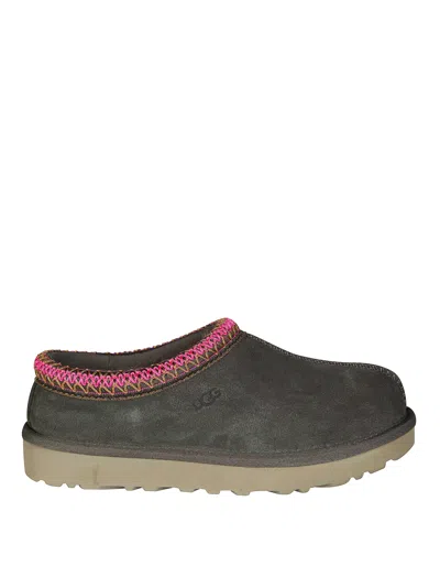 Ugg Dark Grey Slip On Mules In Multi