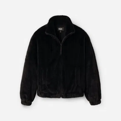 Ugg ® Women's Tash Faux Fur Jacket Tops In Black