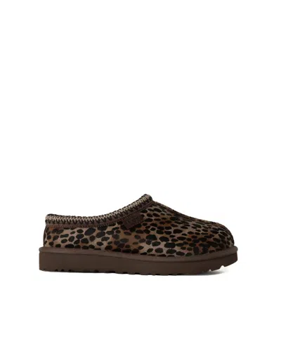 Ugg Women's Tasman Caspian Slide In Burnt Cedar In Brown