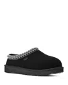 Ugg Tasman Slip-on Shearling Flat Mules In Black