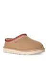 Ugg Tasman Ii Braided-trim Sheepskin Slippers In Brown