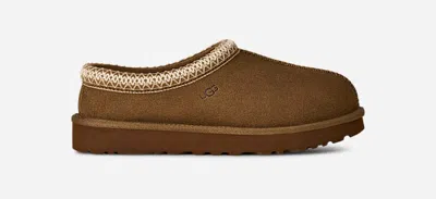 Ugg Tasman Embroidered Slippers In Brown