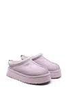 Ugg Bay Slippers Tasman Embroidered Platform Round In Multi