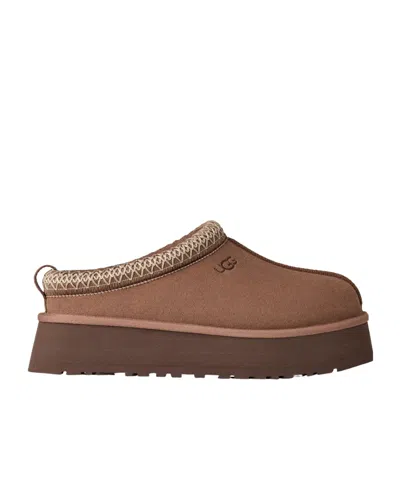 UGG TAZZ BRAIDED-TRIM SLIPPERS