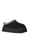 Ugg Tasman Slip-on Shearling Flat Mules In Black