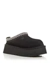 Ugg Tasman Stitch-detail Slippers In Black