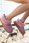 Ugg Women's Tazzelle Sheepskin Slipper In Pink Dawn, Women's At Urban Outfitters In Animal Print