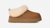 Ugg Tazzelle Logo Patch Slippers In Brown
