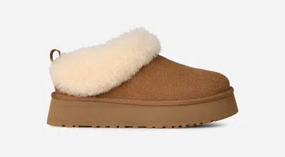 UGG ® WOMEN'S TAZZELLE SHEEPSKIN SLIPPERS IN CHESTNUT