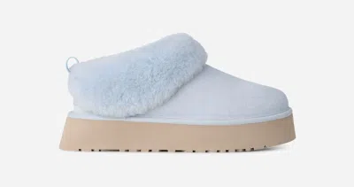 Ugg ® Women's Tazzelle Sheepskin Slippers In Sky Blue