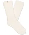 Ugg Teddi Cozy Crew Socks In Cream